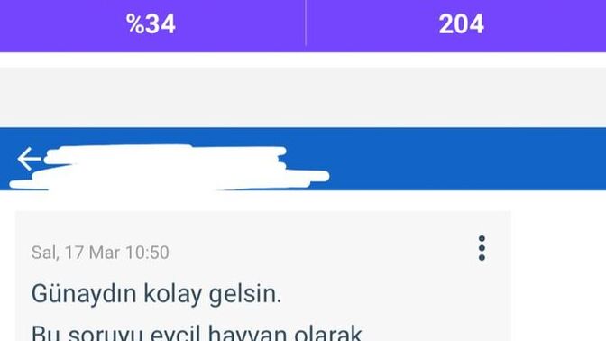 Görmediğiniz mesaja engel yiyince ne yapardınız, sizce niye engellemiş olabilir?