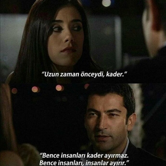 Şu an aklına gelen ilk replik ne? Kafanda sürekli dolanıp duran o meşhur sahne?