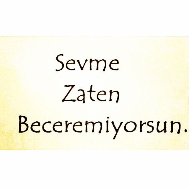 Sevmeyi bilmeyenlerin kalbinde sizde ziyan oldunuz mu?