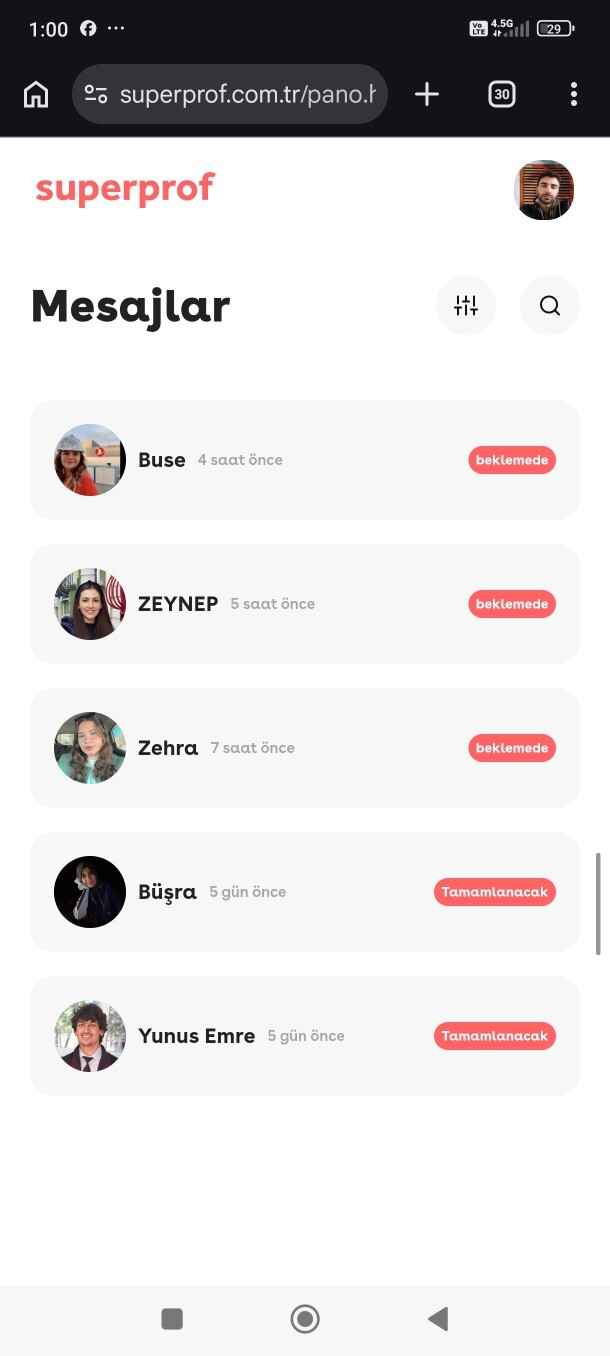 Özel ders sitelerinde talep attım ama kimse dönmüyor, cevaplama süresi 1 saat yazmasına rağmen neden?