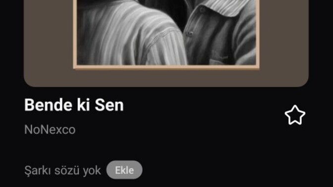 Şarkı önerisi yapın bakalım. ?