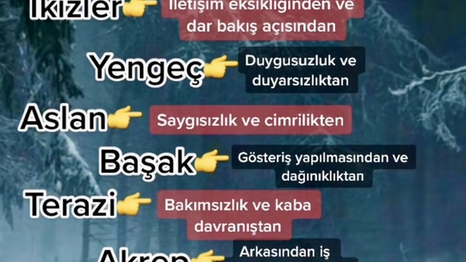 Karşı tarafta seni en çok ne soğutur, en tahammül edemediğin şey ne?