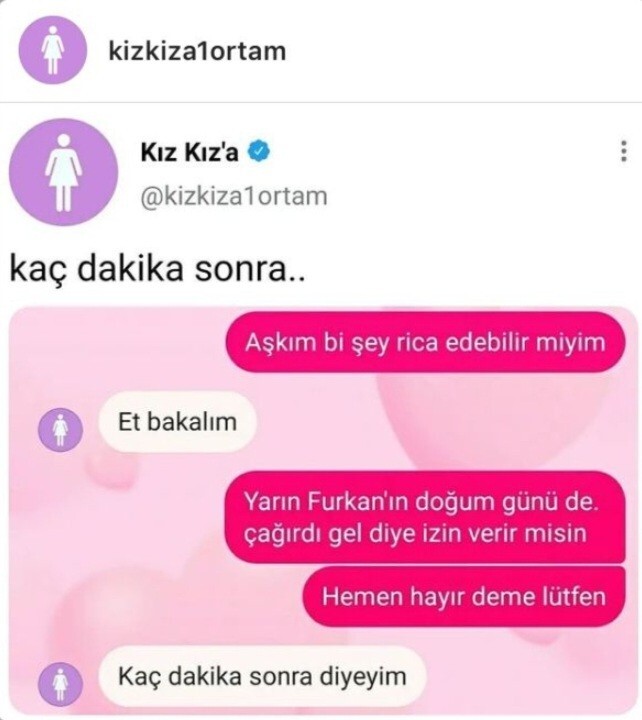 Sevgiliden izin alınır mı?