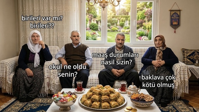 Bayram ziyaretlerinde en çok hangi soruyu duymaktan sıkıldınız?