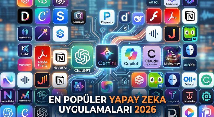 Hangi yapay zeka uygulamasıni daha çok kullanıyorsunuz?