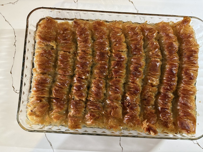 Baklava yaptım nasıl?