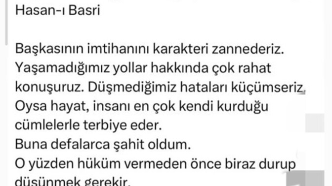 İnsanları kınama huyunuz var mı?