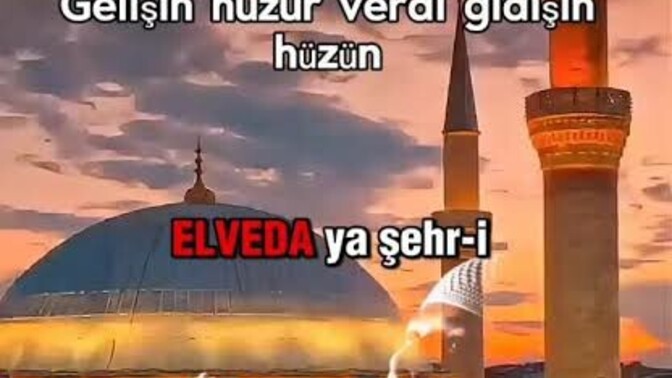 Ramazan ayı biterken içinizden ne geçiyor, neler söylemek istersiniz?