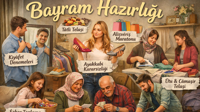 Bayram hazırlığı için kimler neler yaptı, neler aldınız neler hazırladınız?