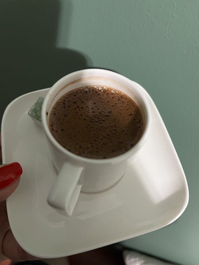Gece kahvesi yaptım kimler içer?