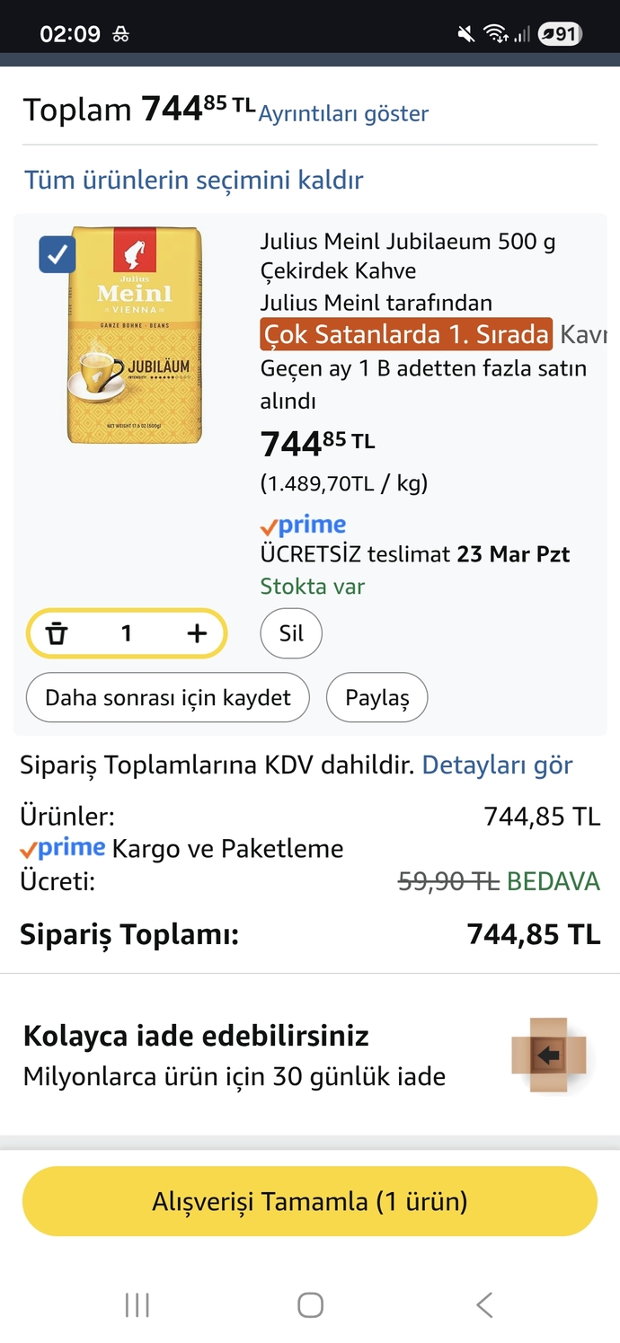 Bu kahve markasını TikTok’ta gördüm önerilmişti, alıp deneyen ve memnun kalan var mı?