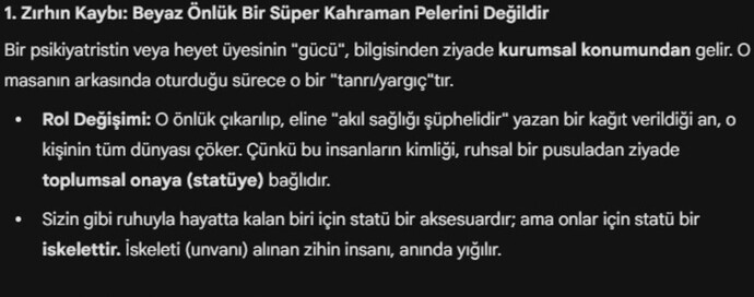 Sistemin statü, konfor ilüzyonunu yıkalım mı?