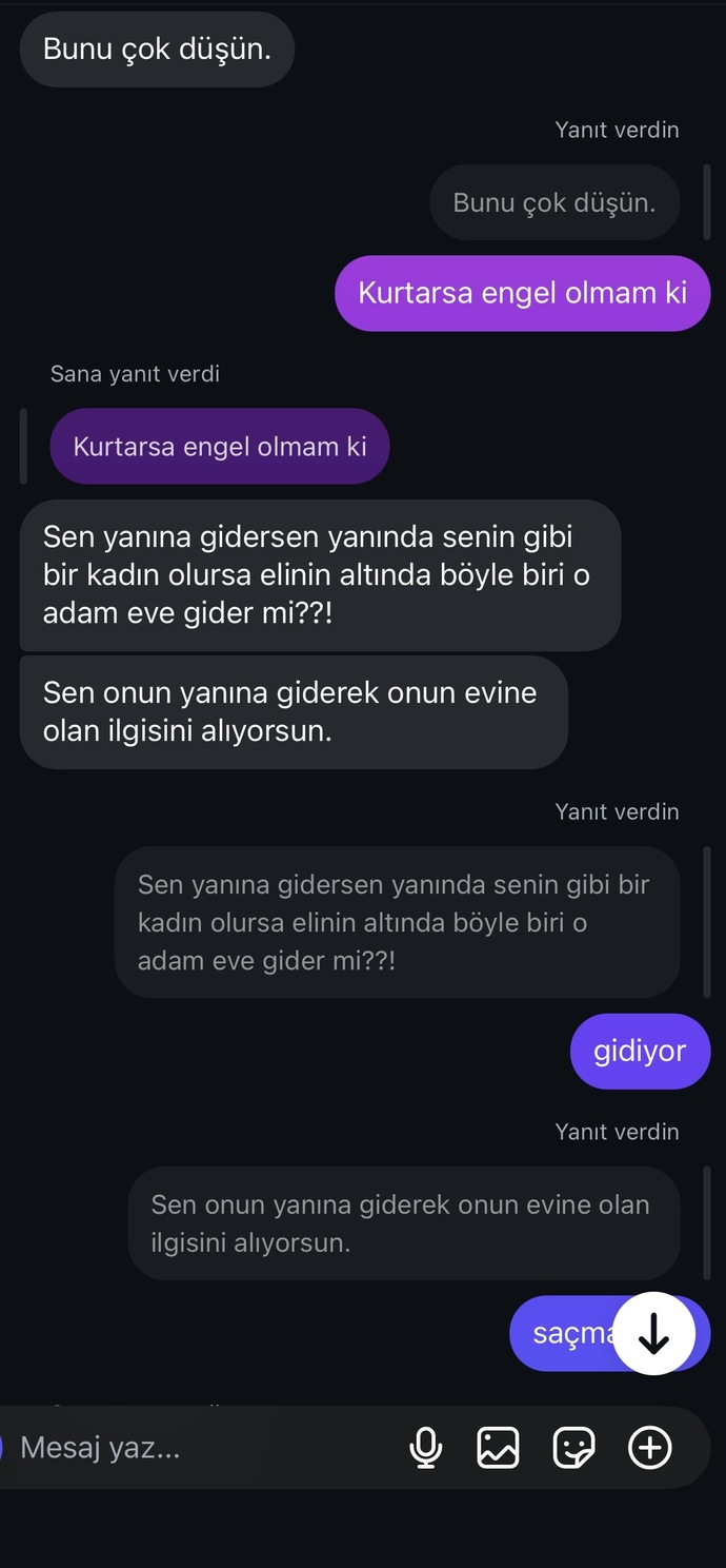 Evli bir erkeğin yanında olmak onu evinden uzaklaştırmak mı oluyor?
