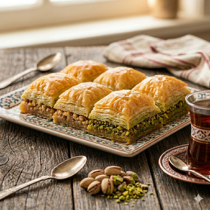 Cevizli baklava mı antepfıstıklı baklava mı?
