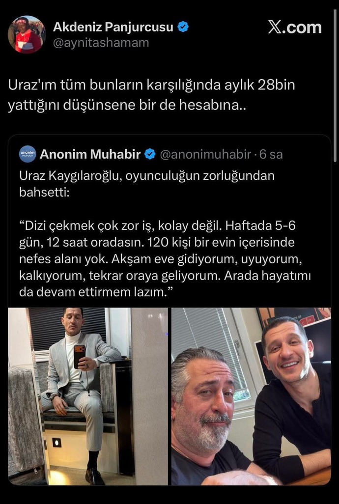 Uraz Kaygılaroğlu’nun oyunculuk çok zor çıkışı sizce ne kadar haklı?