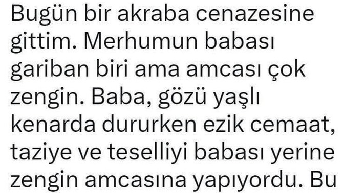 Sizce günümüz insanı güce ve maddiyata tapıyor mu, para her şey mi oldu?