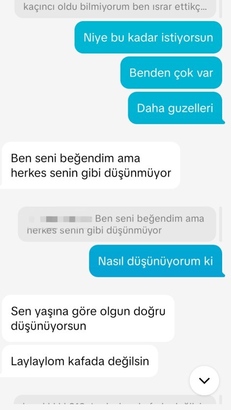 Yeni konuşmaya başladığım bu çocuğun niyeti kötü mü, ciddi mi değil mi?