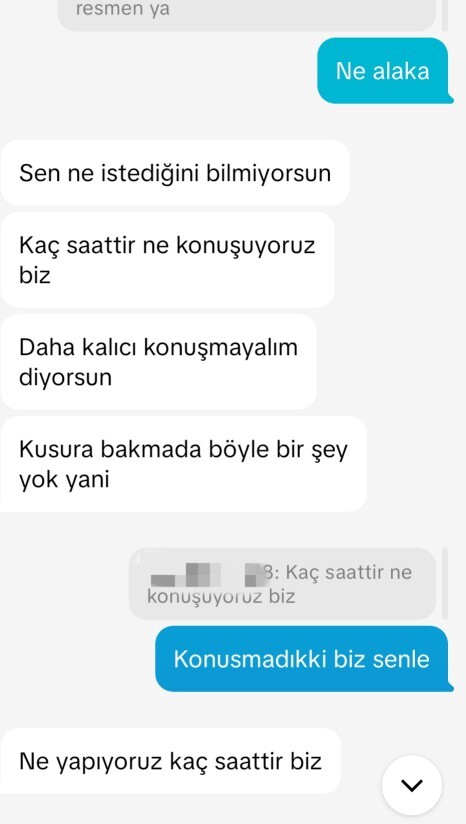 Yeni konuşmaya başladığım bu çocuğun niyeti kötü mü, ciddi mi değil mi?