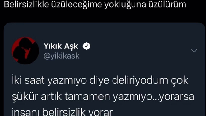 Bir insanın yokluğu mu daha çok acıtır yoksa yaşattığı belirsizlik mi?