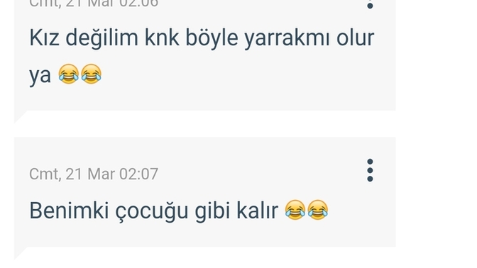 Bu sitede aldığınız en garip mesaj ne?