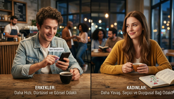 Erkekler mi daha çabuk aşık olur, yoksa kadınlar mı?