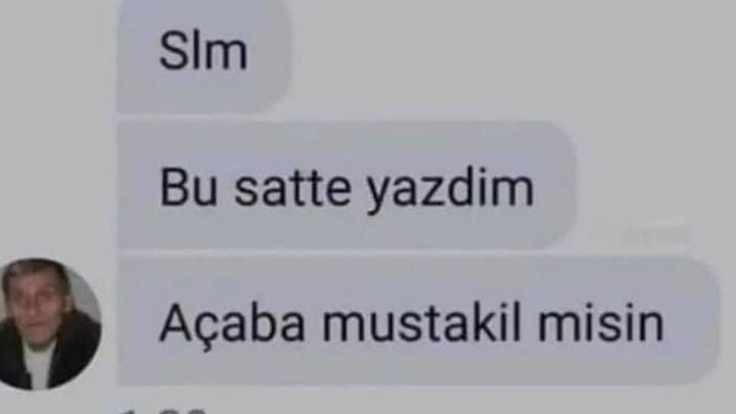 Hiç ilginç bir mesaj aldınız mı?