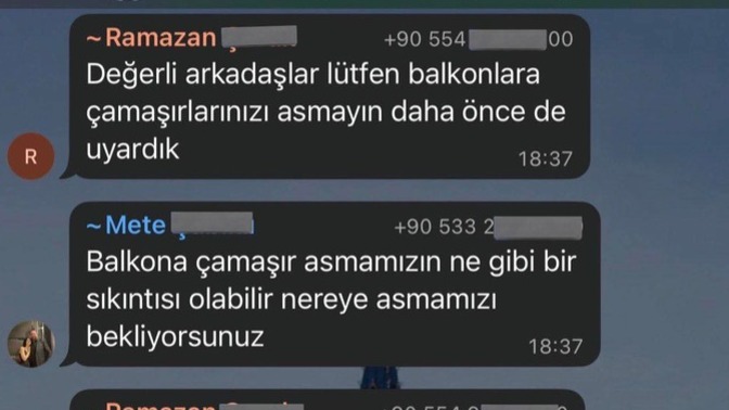 Apartmanda balkona çamaşır asmak yasak mı, kurutma makinesi zorunlu tutulabilir mi?
