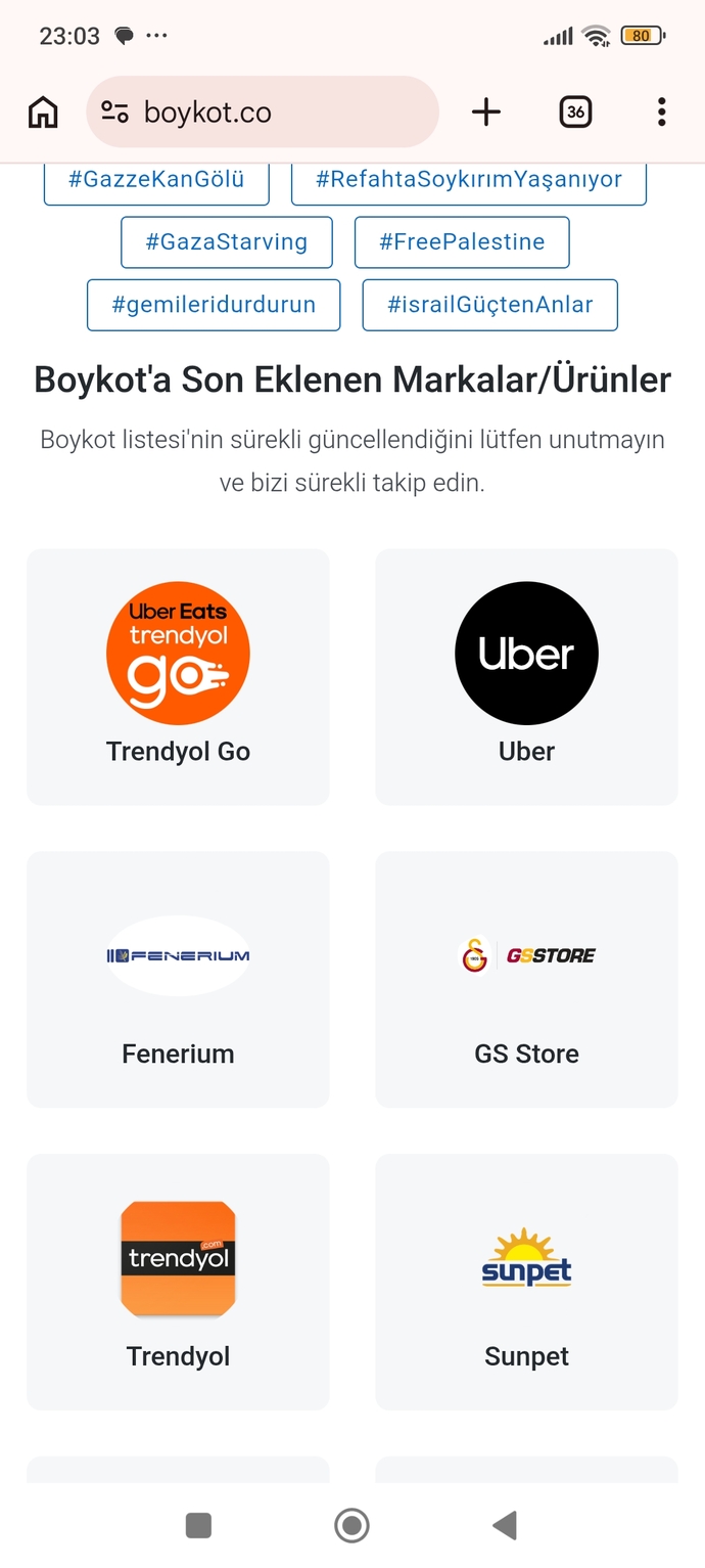 Gs store ile fenerium niye boykot listesinde?