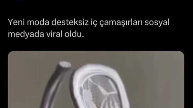 Kızlar, bu garip iç çamaşırı yıllardır vardı ama bunu gerçekten alan var mı aramızda 😅?
