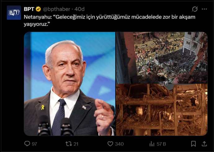 Bu gece İran saldırısından sonra Netenyahunun açıklamaları nükleer silahların devreye gireceğini mi gösteriyor?
