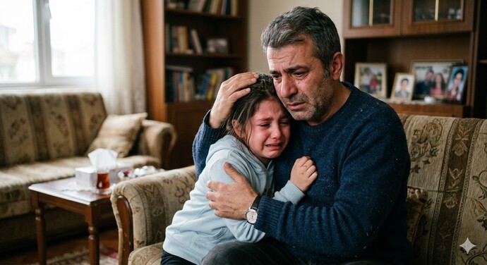 Kızlar hiç babanızın önünde ağladınız mı?