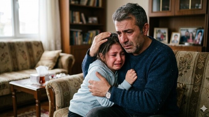 Kızlar hiç babanızın önünde ağladınız mı?