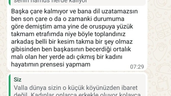 Bu arkadaş sıkıntılı mı sizce👇attığı mesajlar aşağıda?