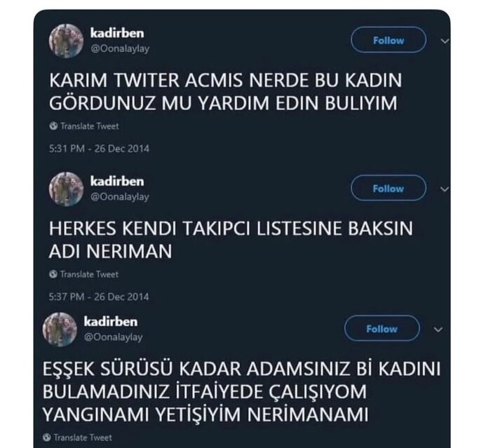 Kaybolan eşinizi Twitterda arar mıydınız?