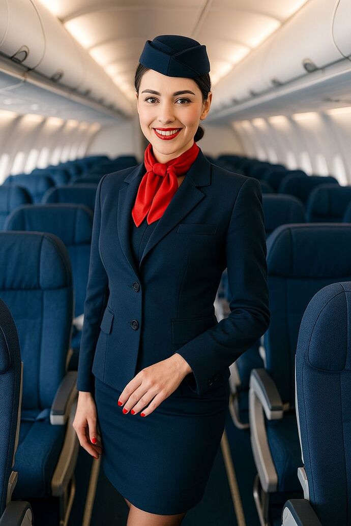 Hosteslerin dudak işaretlerinin doğru anlaşılması için kırmızı oje sürdüklerini biliyor musun 💅👩‍✈️💅👩‍✈️?