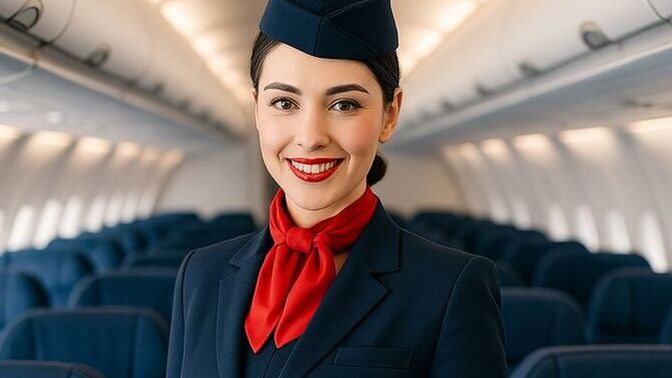 Hosteslerin dudak işaretlerinin doğru anlaşılması için kırmızı oje sürdüklerini biliyor musun 💅👩‍✈️💅👩‍✈️?