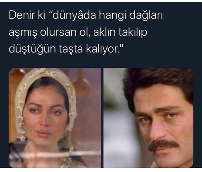Taş da taş mübarek. 🫠