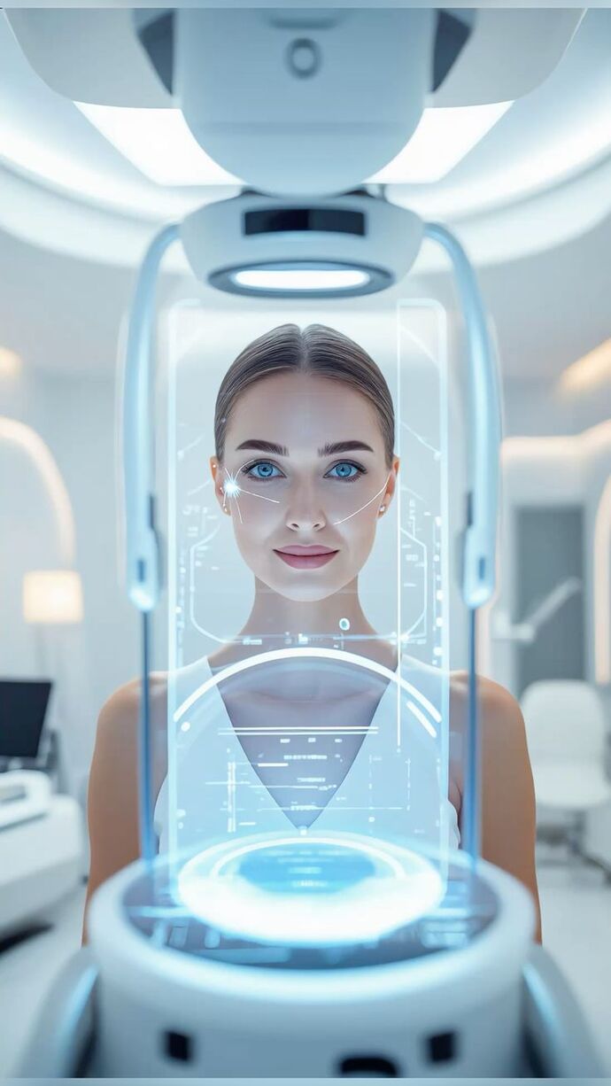 Güzellik ve makyaj ürünleri alırken sana insansı kadın robot kankan eşlik etse ve en doğru ton tavsiyelerini verse güzel olur mu?