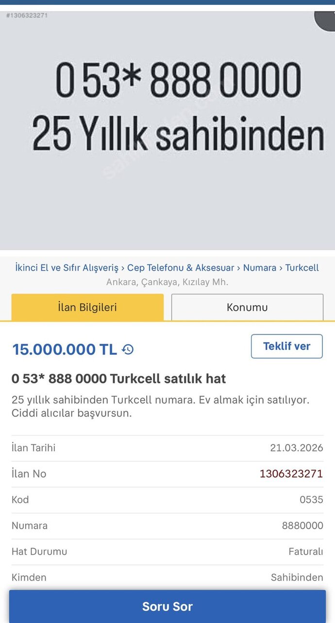 Pahalı özel numara telefon hattına bu kadar para vermeye değer mi sizce?