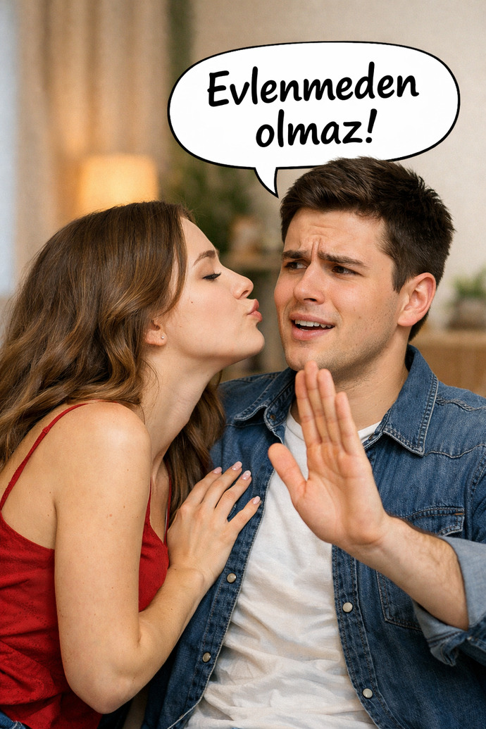 “Evlenmeden olmaz” diyen erkek adam mıdır, korkak mı?