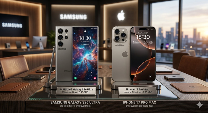 Sizce Samsung s26 ultra mi yoksa iPhone 17 pro max mi?