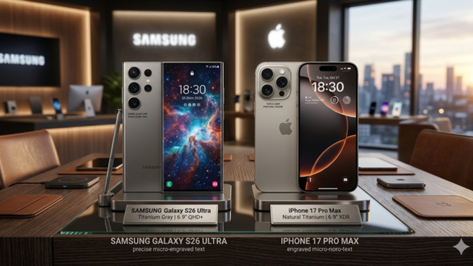 Sizce Samsung s26 ultra mi yoksa iPhone 17 pro max mi?