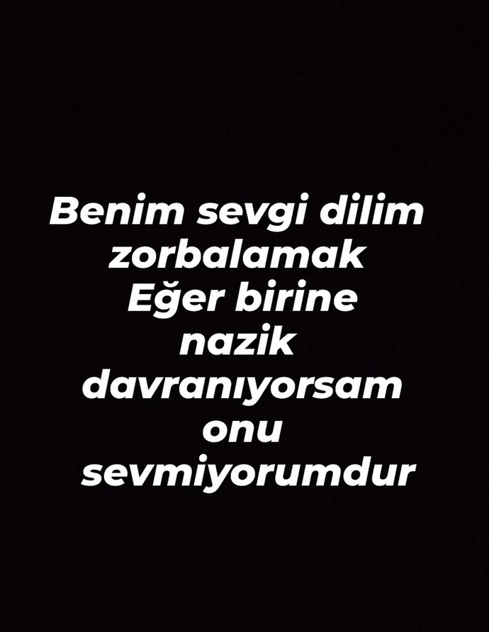 Sevgi diliniz tam olarak ne, sevgiyi nasil gostermeyi ve almayi seviyorsunuz?