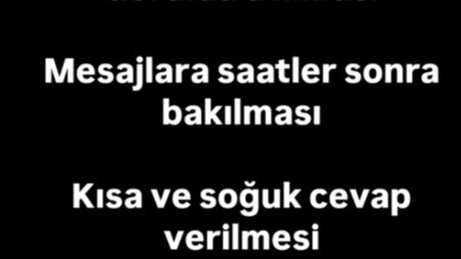 İlişkide seni en çok ne soğutur, umursanmamak mı yoksa başka ne yaşayınca kopuyorsun?