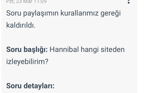 Bu paylaşımın nesi sakıncalı?