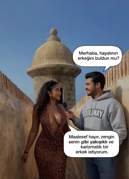 Hayatının erkeğini buldun mul?