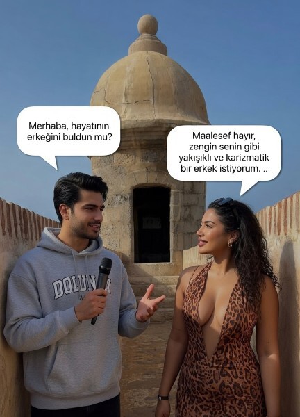Hayatının erkeğini buldun mul?