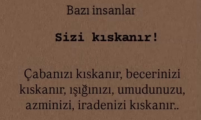 Kıskanılan biri misin?