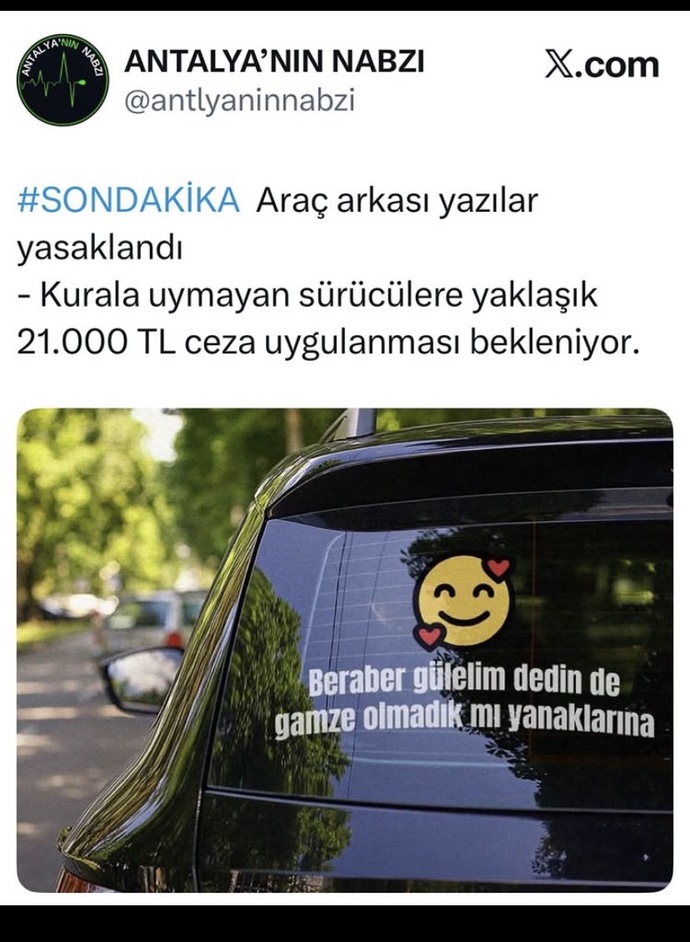 Yeni trafik cezaları hakkında ne düşünüyorsunuz?