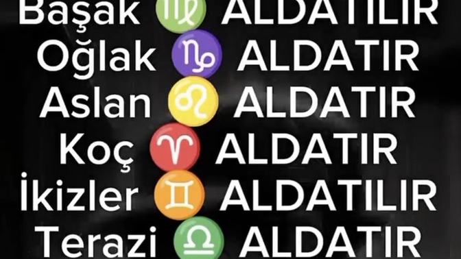Hangi Burçlar Aldatır?